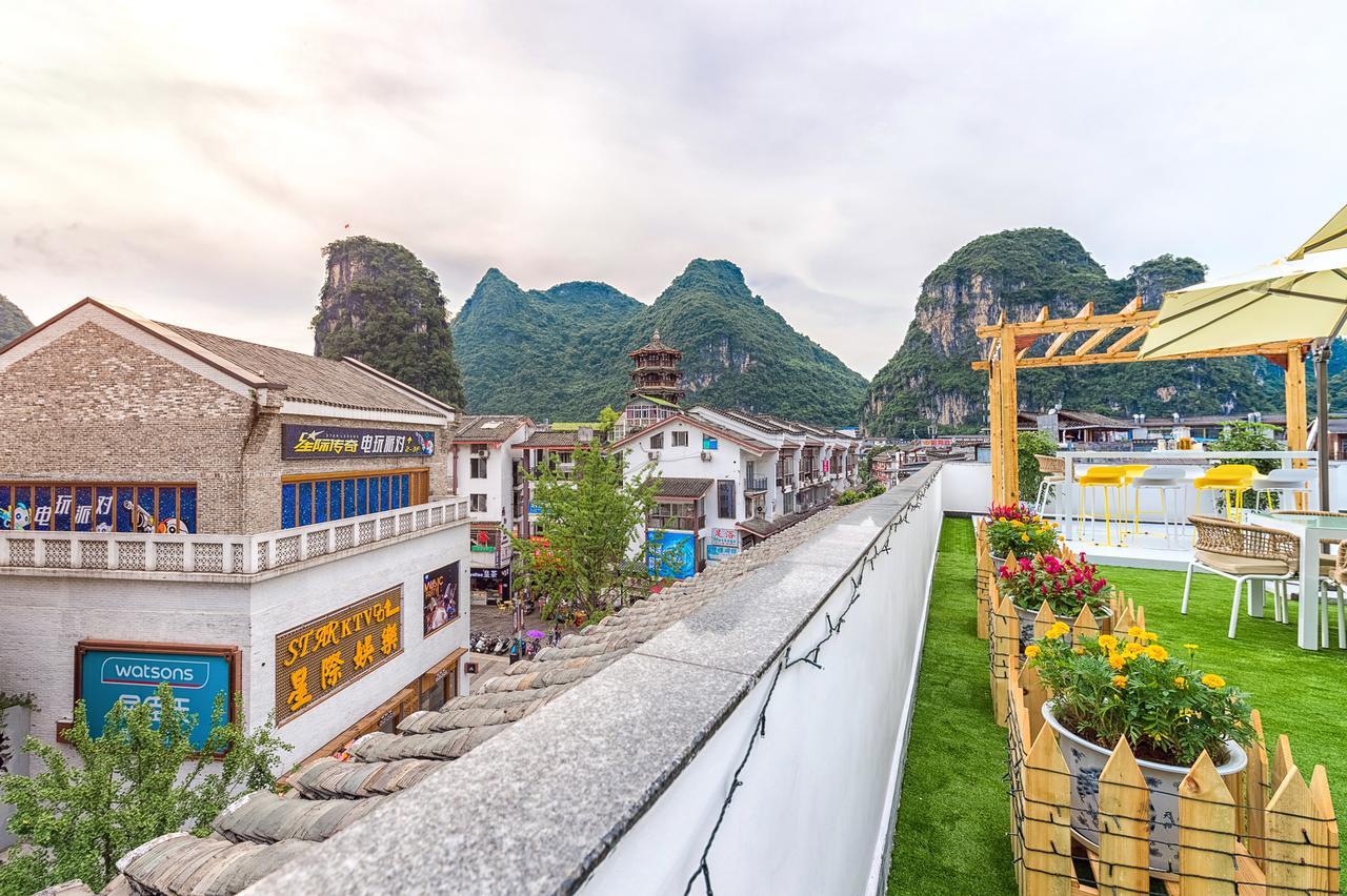 Yangshuo Morning Sun Hotel ภายนอก รูปภาพ